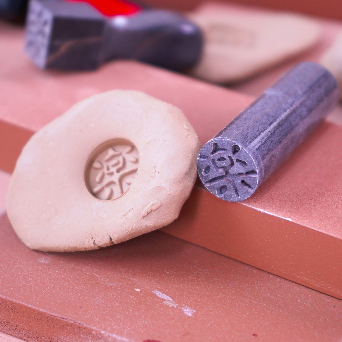 Pottery Stamp (15mm Round)